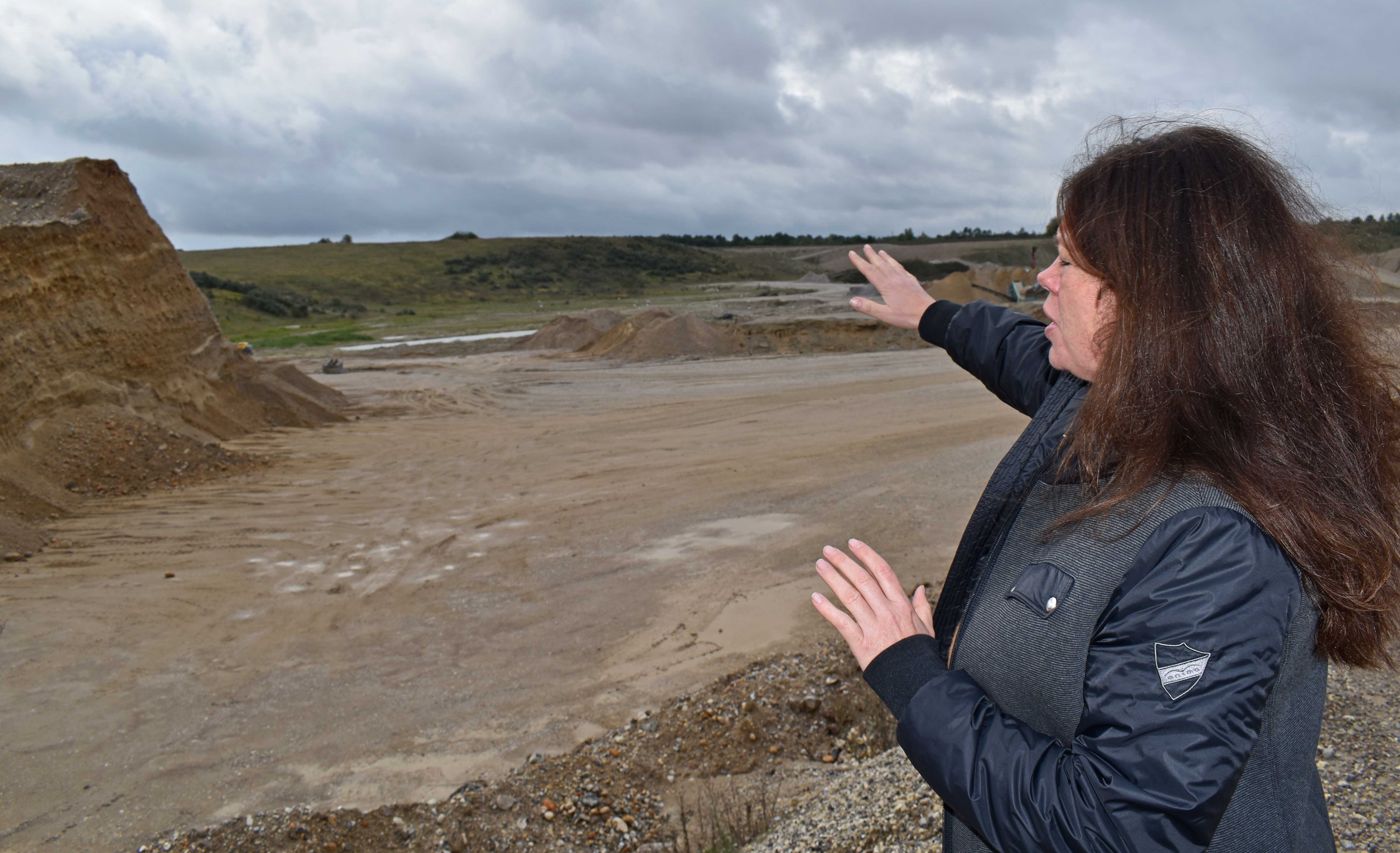 Tina ved skr&aelig;nt 